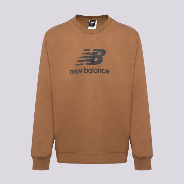 Mikina New Balance Essentials Stacked Logo Hnedá | MT31538DHE, 0