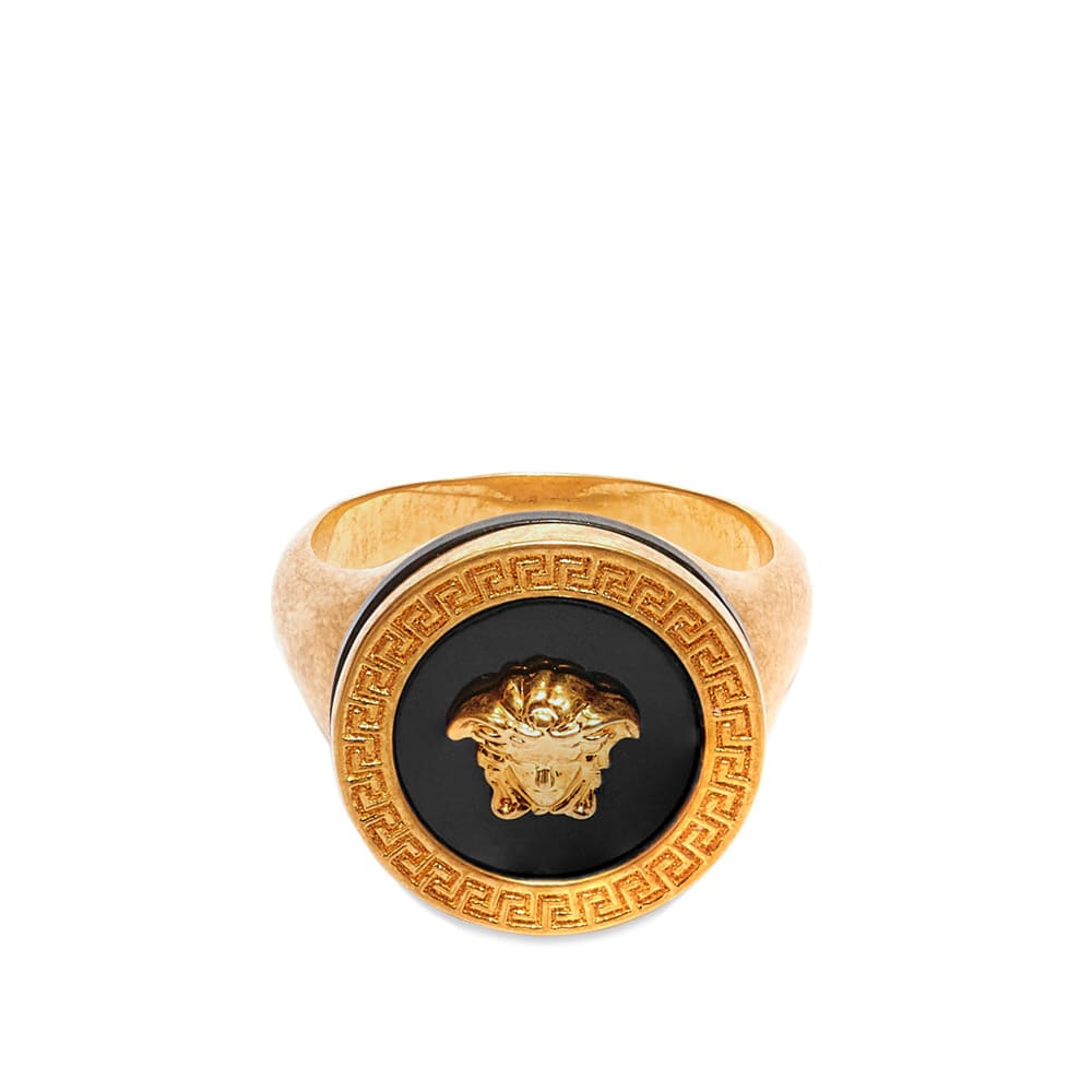 Prsteň Versace Medusa Head Signet Ring Metalická | DG57285-DJMR-K41T, 0