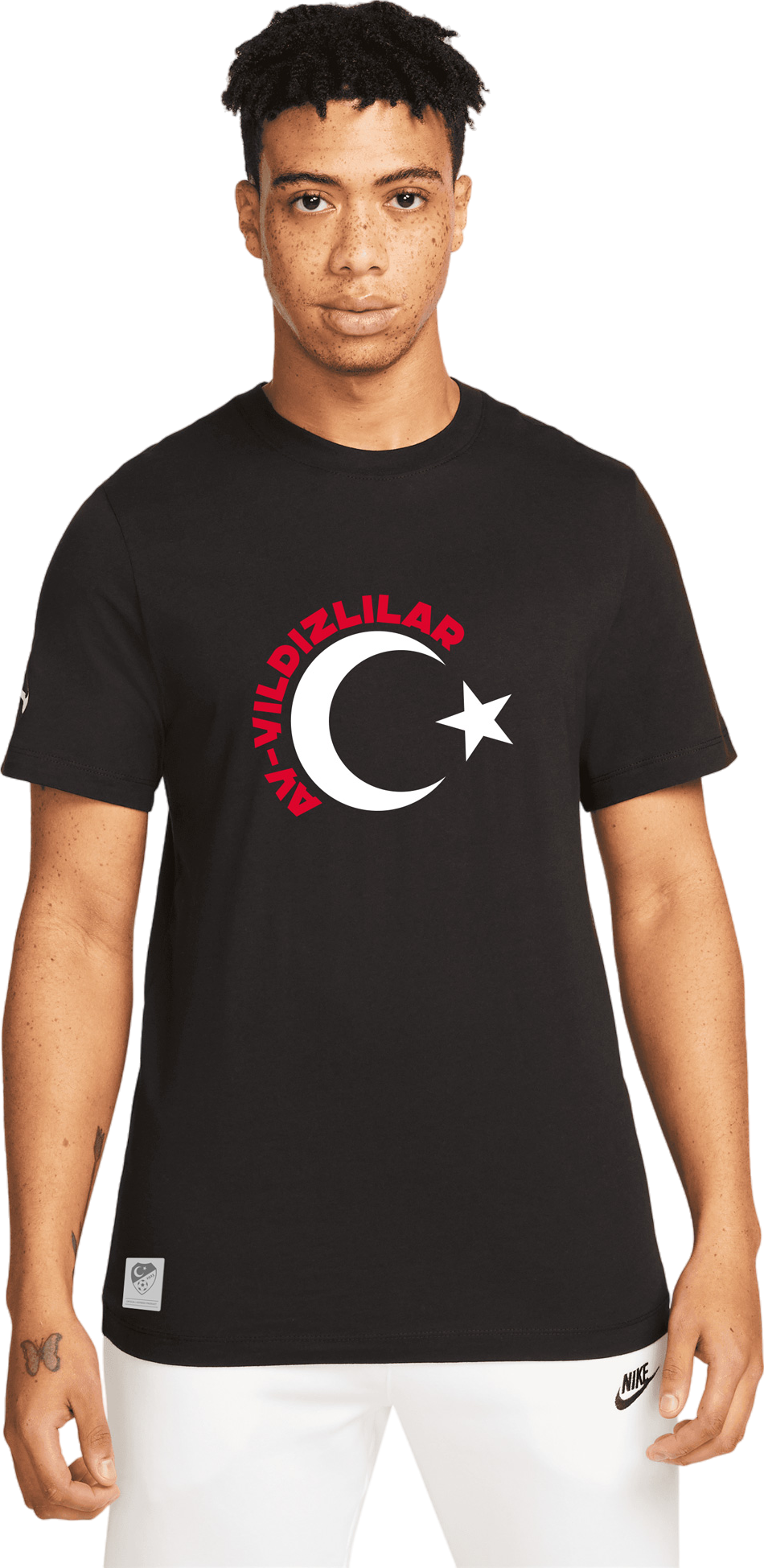 Tričko Nike TFF EC 2024 Ay-Yıldız Graphic T-Shirt Čierna | tffscz0881-tffscz0881, 1