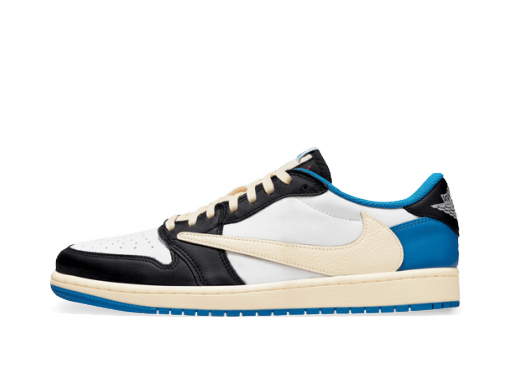 Tenisky a topánky Jordan Fragment Design x Travis Scott x Air Jordan 1 Retro Low Modrá | DM7866-140