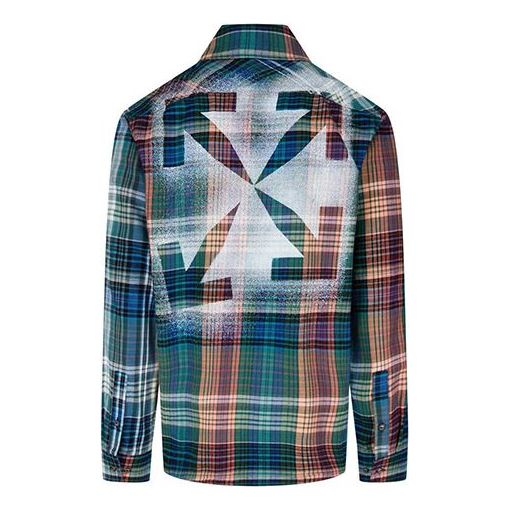 Košeľa Off-White Arrows Print Long Sleeve Shirt Rôznofarebný | OMGA133E20FAB0014510
