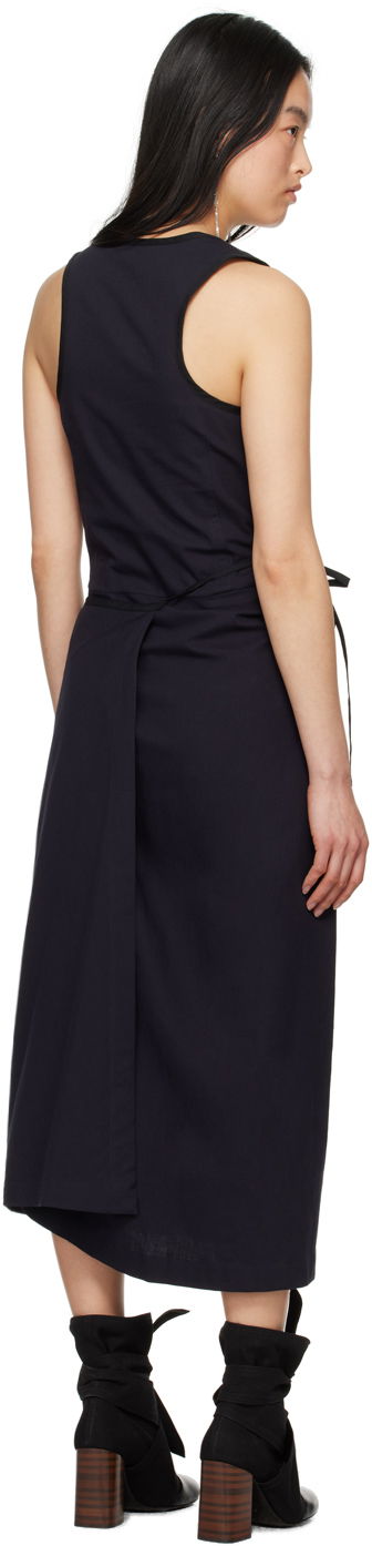 Šaty LEMAIRE Wrap Midi Dress Čierna | DR1053 LF1253, 2
