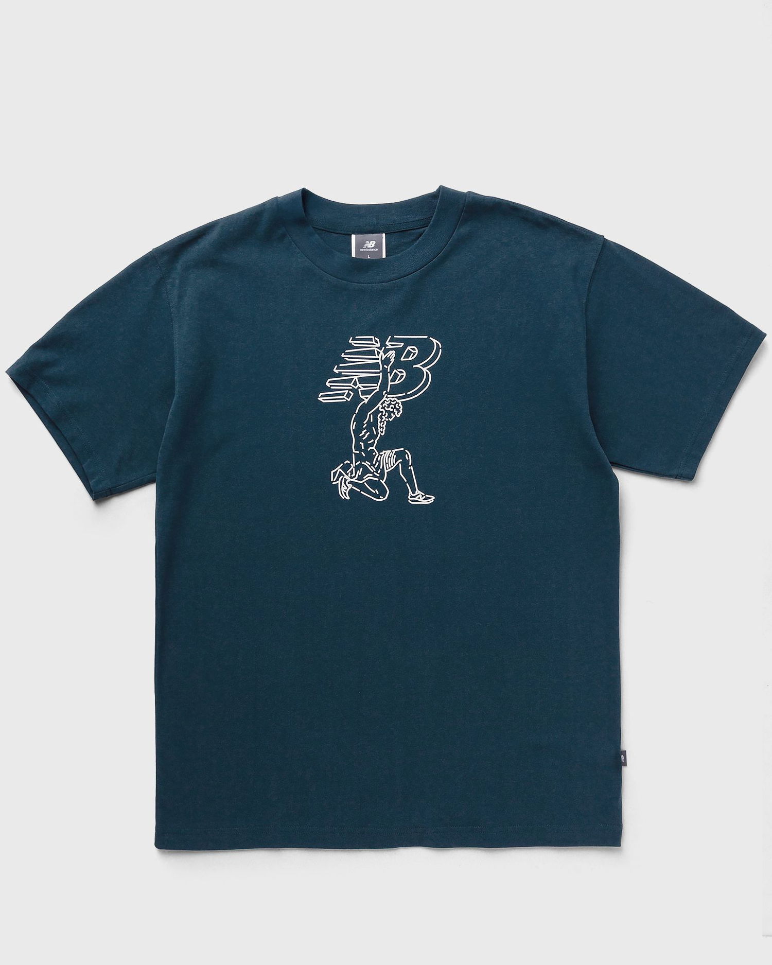 Tričko New Balance Debut Statue Graphic T-Shirt Navy | MT51978-DOE, 1