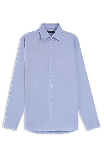 Košeľa BOSS BECKHAM x BOSS slim-fit shirt in Oxford cotton Modrá | 50554813