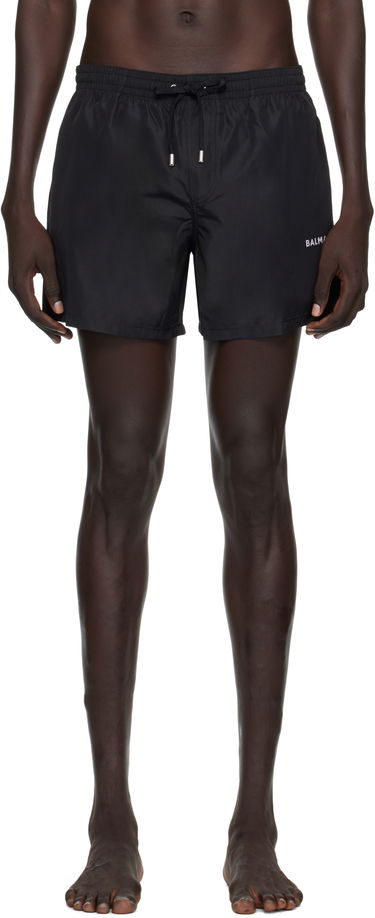 Plavky Balmain Balmain Logo Swim Shorts Čierna | BWB641580, 0