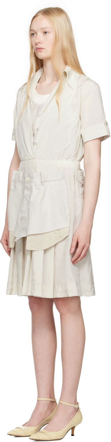 Sukňa Maison Margiela Maison Margiela Midi Dress Béžová | S51DD0029 MTN060, 3