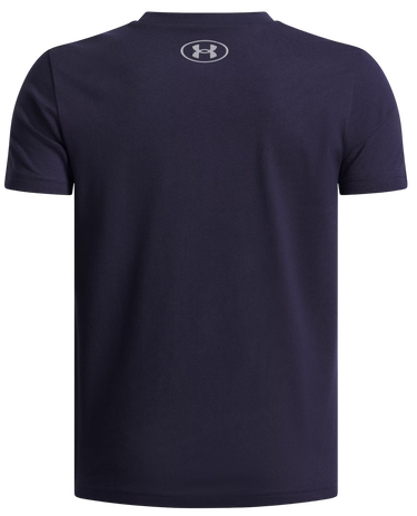 Tričko Under Armour GL Foundation Short Sleeve T-Shirt with Split Outline Logo Navy | 6005010-410, 1