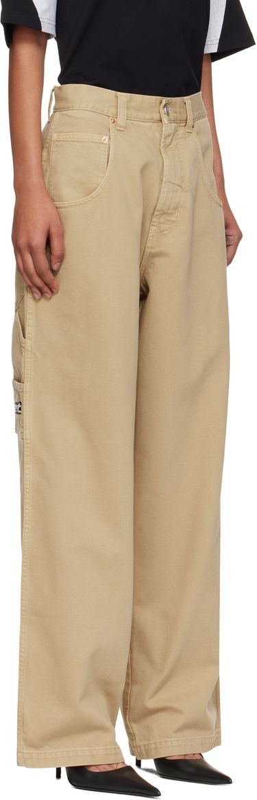 Džínsy VETEMENTS Vetements Hip-Hop Pants Béžová | UH76PA250BE, 4