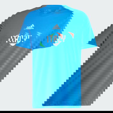 Tričko adidas Performance UEFA EURO24™ Italy Modrá | IT9318, 3