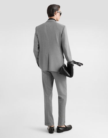 Nohavice Dolce & Gabbana Dolce & Gabbana Tailored Wool Houndstooth Pants Šedá | GP0B8TFQ2OIS0984, 2