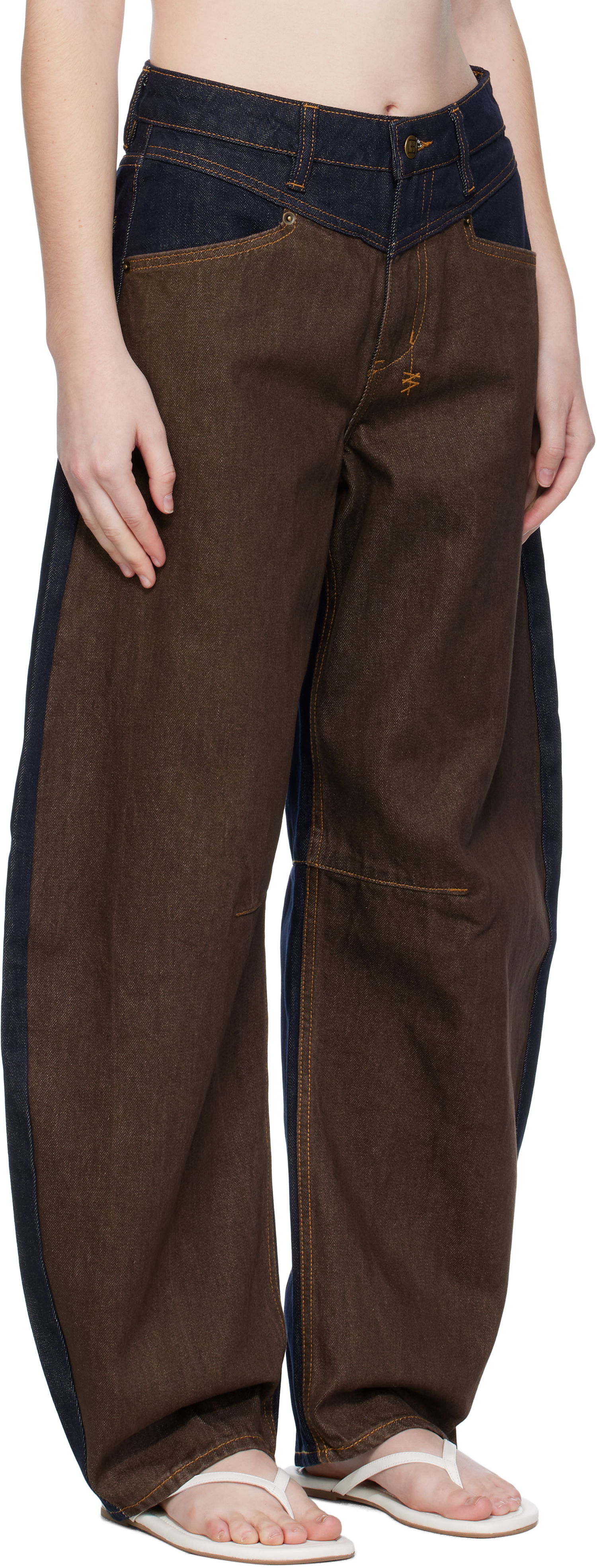 Džínsy Ksubi Original Spliced Barrel Jeans Rôznofarebný | WFA25DJ032, 1