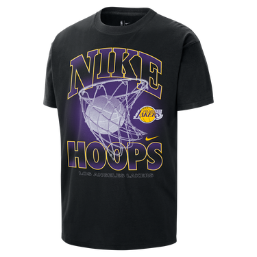 Tričko Nike Nike NBA Max90 Los Angeles Lakers Courtside T-Shirt Čierna | HQ1270-010, 0