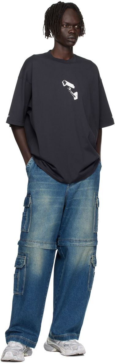 Tričko VETEMENTS VETEMENTS 'CCTV' Oversized T-Shirt Čierna | UH76TR440B, 3