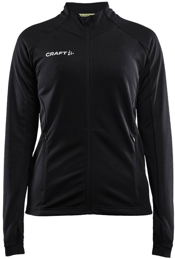 Mikina Craft Evolve Full Zip Jacket Čierna | 1910155-999000