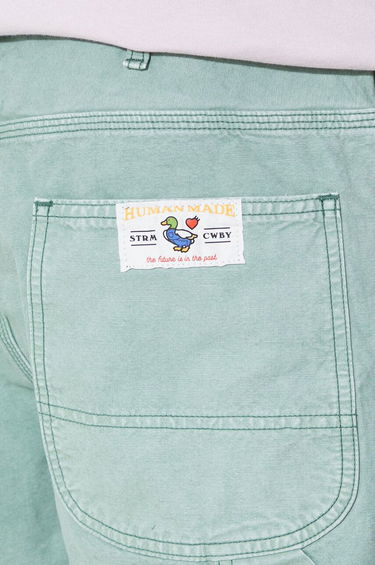 Cargo nohavice Human Made Garment Dyed Painter Pants Zelené | HM27PT008, 4