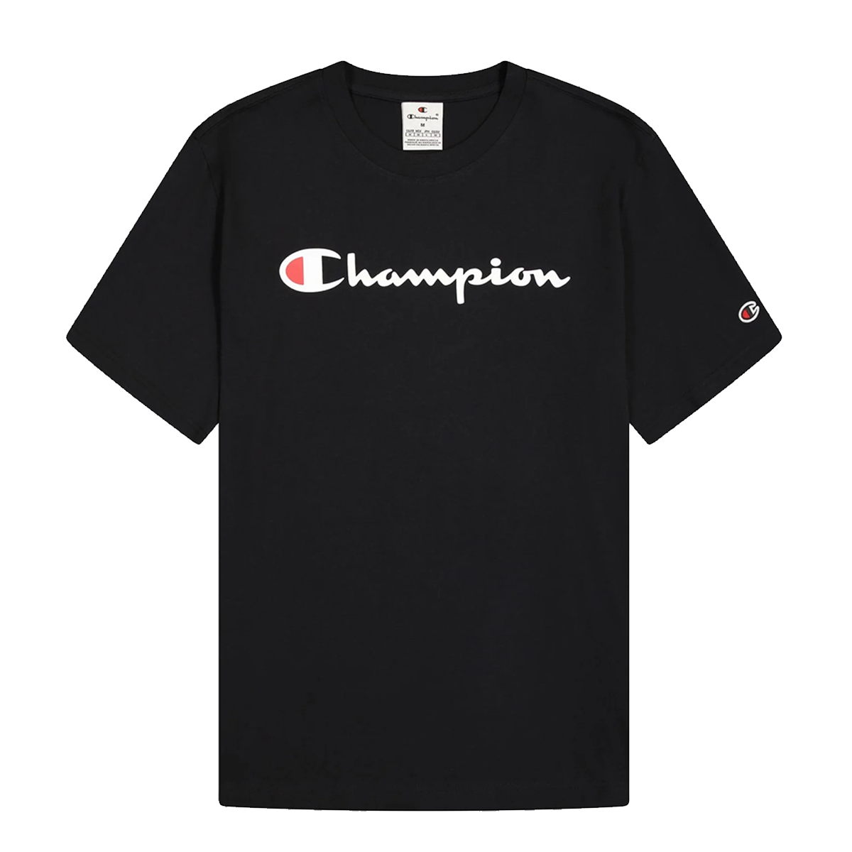 Tričko Champion Short Sleeve Logo T-Shirt Čierna | 220256-KK001, 0