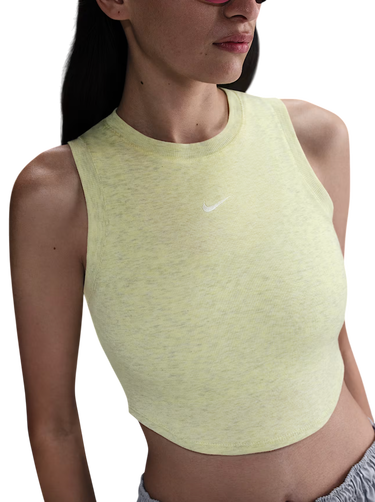 Tielko Nike Nike Chill Knit Cropped Tank Top Žltá | fb8279-701, 0