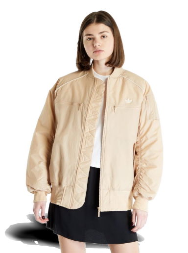 Bomber bunda adidas Originals Bomber Magbei Béžová | HK5232