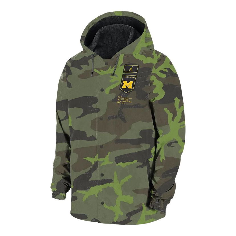 Vetrovka Jordan Jordan College Camo Print Jacket Zelené | DQ2233-328