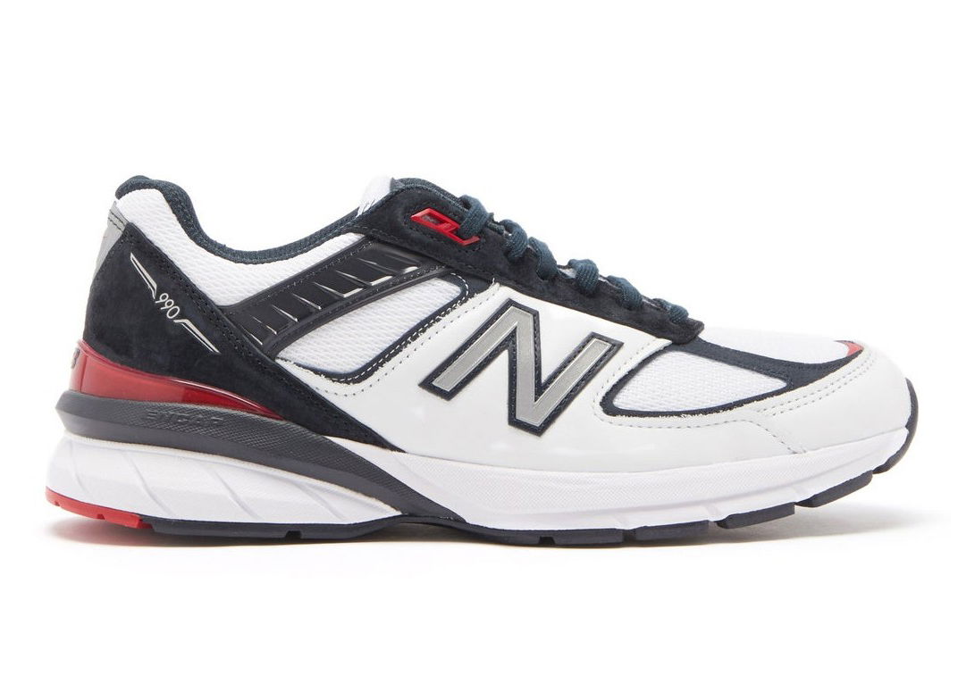 Tenisky a topánky New Balance 990v5 Carbon Team Red Biela | M990NL5, 0