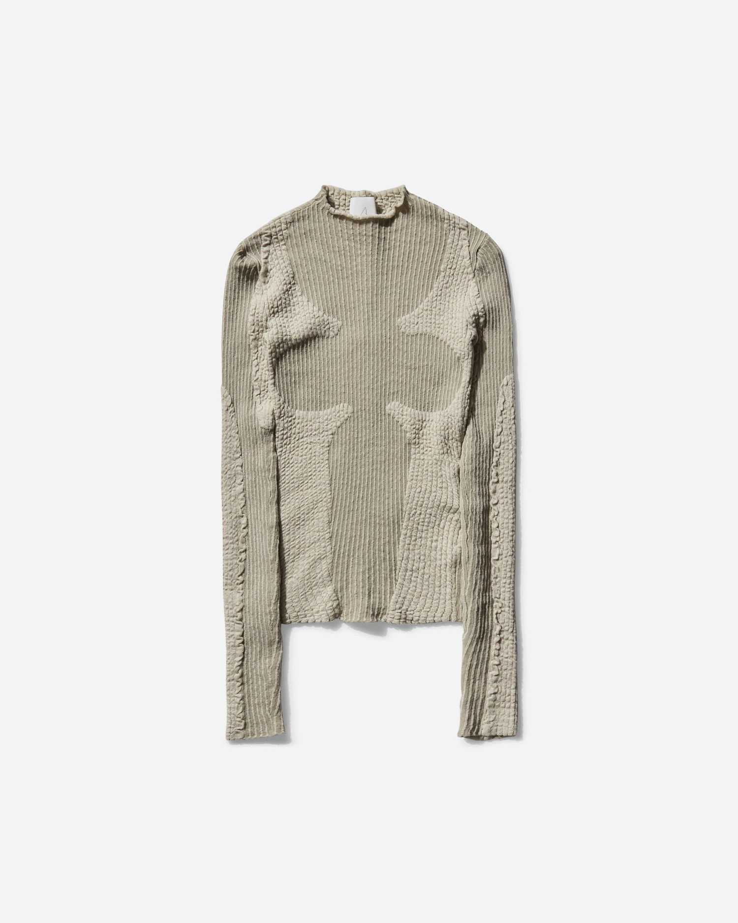 Sveter ROA Wavy Longsleeve Top Béžová | RBWW022YA10 BEG0002, 1