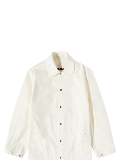 Bunda Jil Sander Back Logo Coach Jacket Biela | J23BN0003-J45071-103