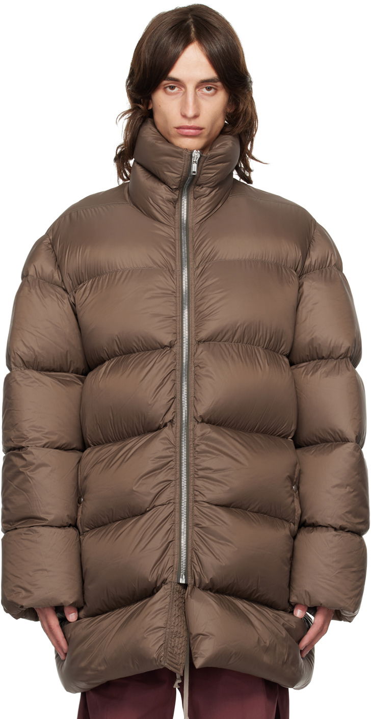 Brown Porterville Turtle Down Coat