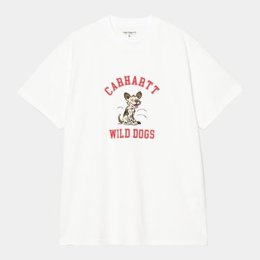 Tričko Carhartt WIP Carhartt WIP Wild Dog T-Shirt Biela | I035450_9, 0