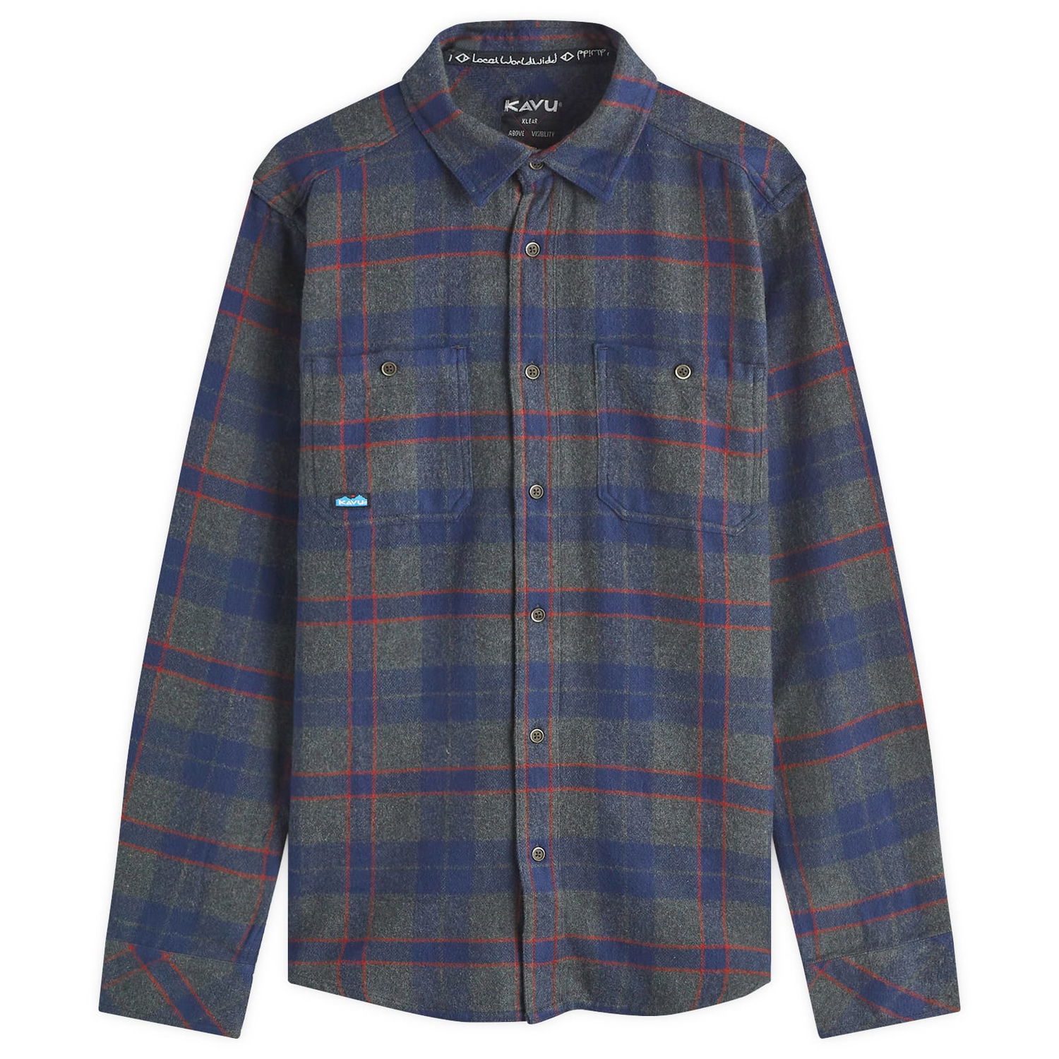 Košeľa KAVU Big Joe Overshirt Harbor Side Modrá | 510-2447, 0