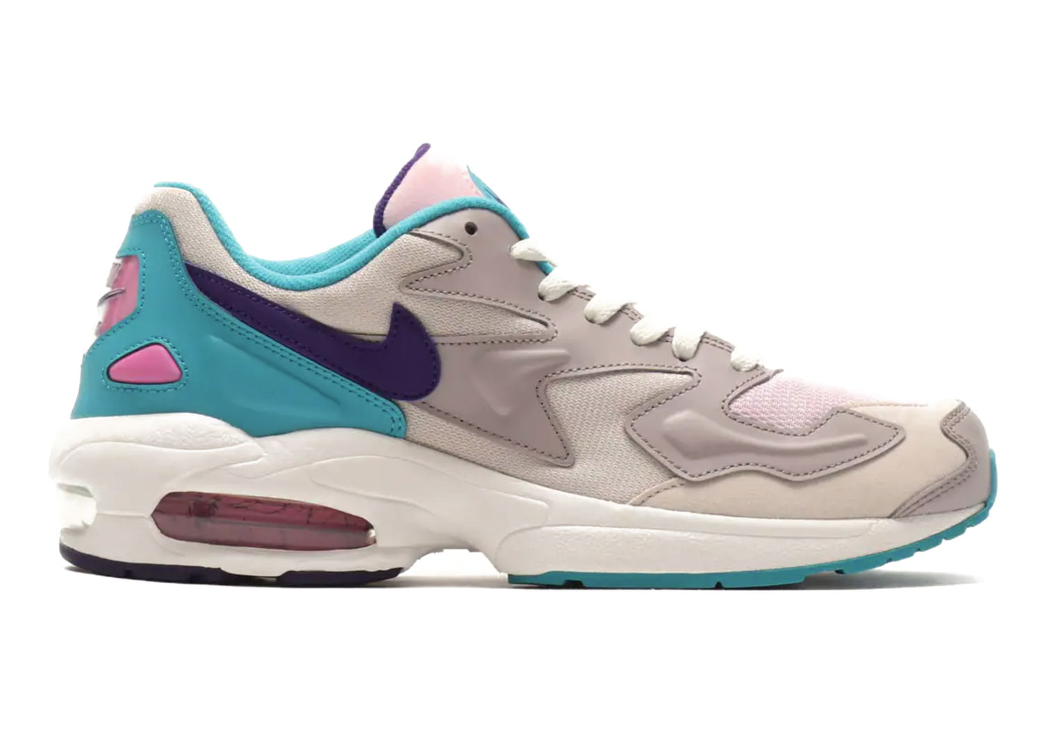 Tenisky a topánky Nike Air Max 2 Light Desert Sand Aqua Court Purple Béžová | CK2958-051, 0