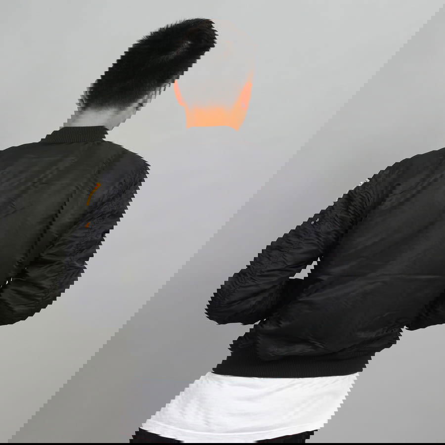 Bomber bunda Alpha Industries MA-1 VF NASA Jacket Čierna | 166107-03, 1