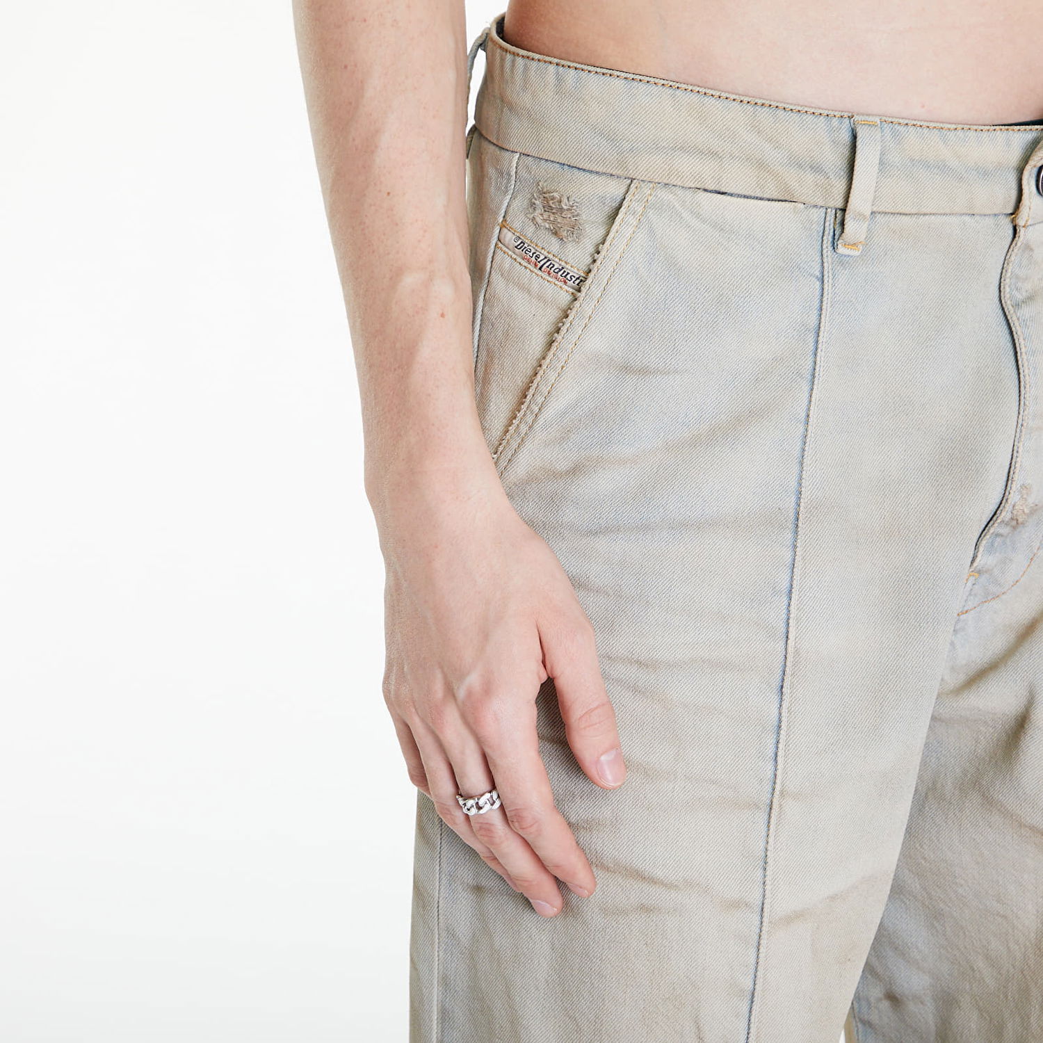 Džínsy Diesel D-Chino-Work-S Trousers Blue Šedá | CHINO_0JGAS Blue, 1
