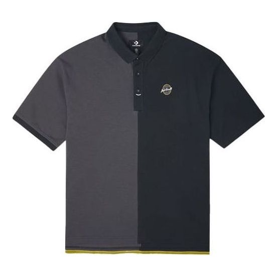 Polo tričko Converse Jack Purcell Men's Polo Shirt Čierna | 10022780-A02