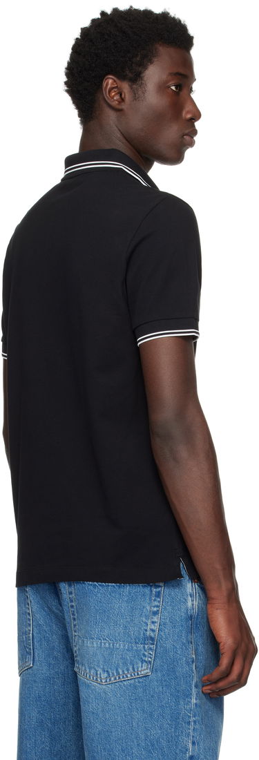Polo tričko Stone Island Organic Piqué Polo by Stone Island Čierna | K2S15 2200007 S0018, 2