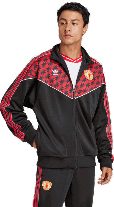 Súprava adidas Performance Manchester United '91 Track Jacket Čierna | JF0373, 4