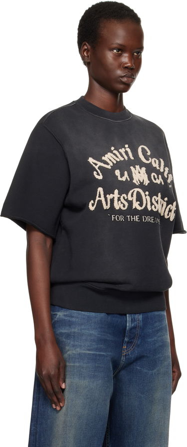 Mikina AMIRI 'Arts District' Short Sleeve Graphic T-Shirt Čierna | AMJYCW1055, 4