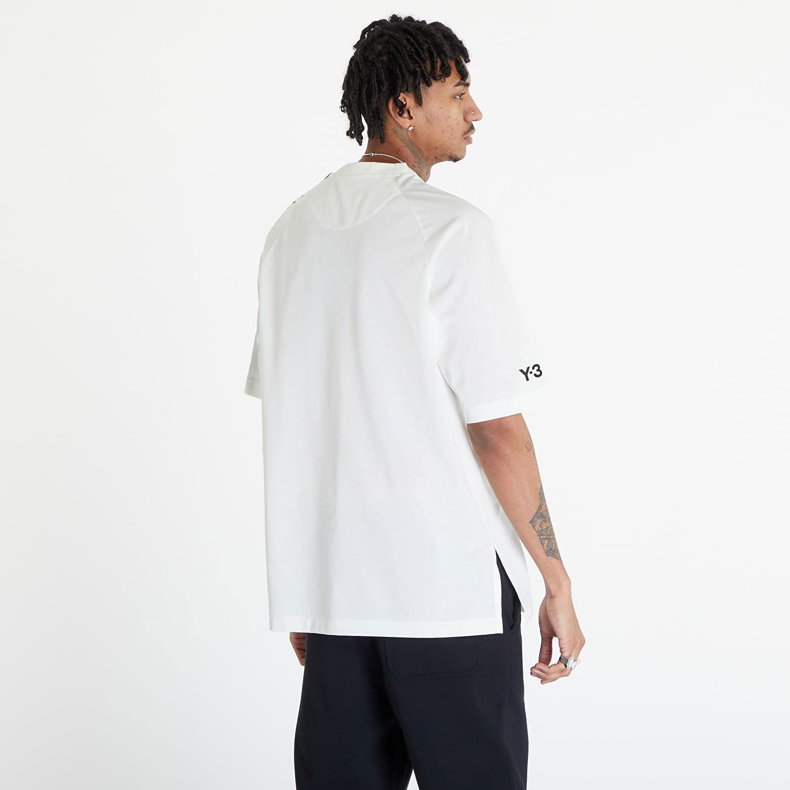 3-Stripes Short Sleeve T-Shirt UNISEX Off White