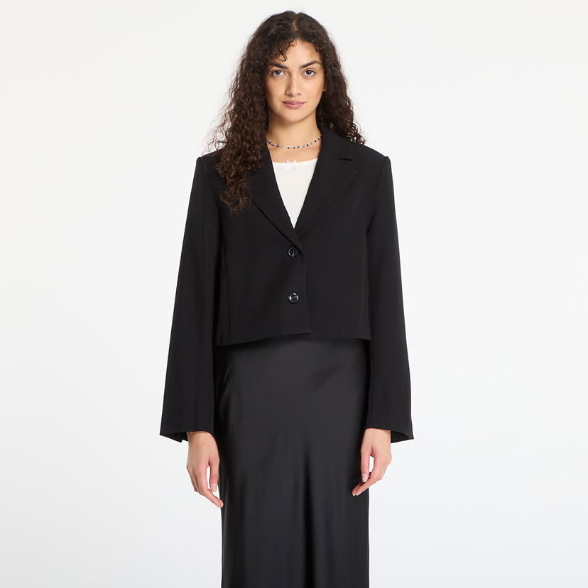 Bunda Samsoe Samsoe Cropped Salaney Blazer Čierna | F25300114_CLR000021
