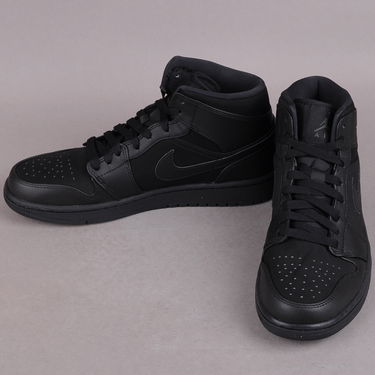 Tenisky a topánky Jordan Air Jordan 1 Mid ''Triple Black'' Čierna | 554724-011, 2