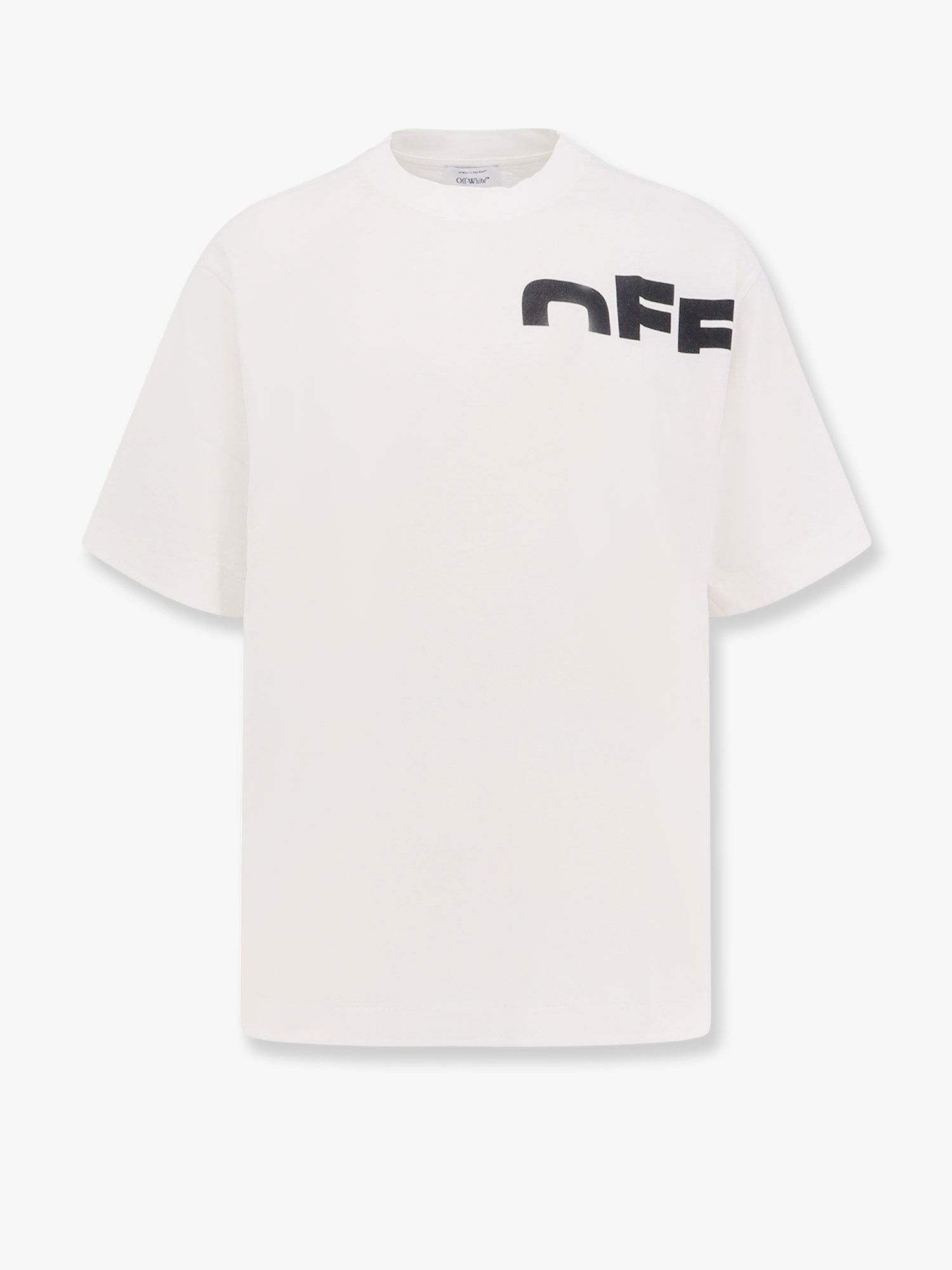 Tričko Off-White Logo-Print T-Shirt Biela | OMAA120S25JER00B0110, 0