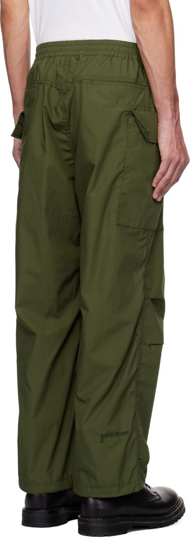 Cargo nohavice NANAMICA nanamica Deck Cargo Pants Zelené | S25SC006U, 2