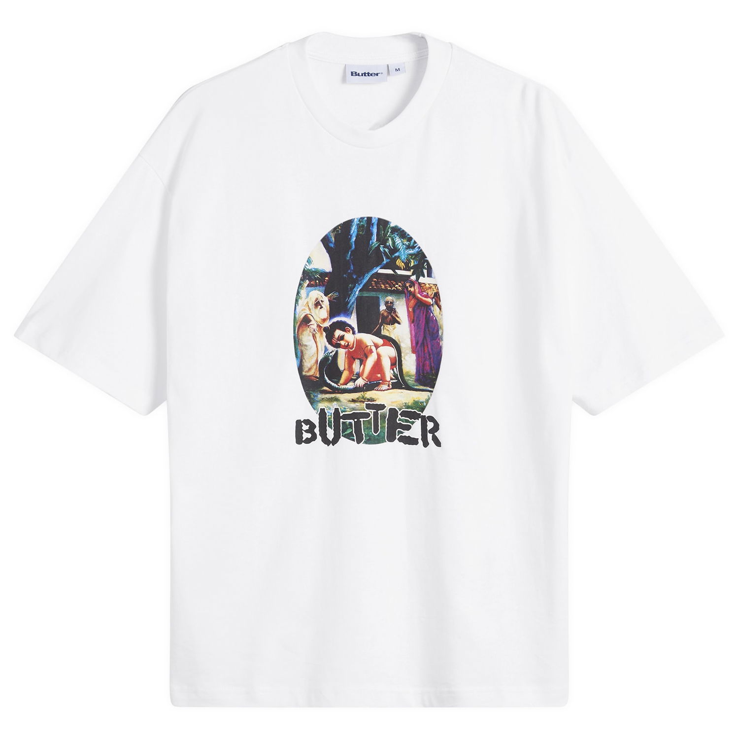 Tričko Butter Goods Nimai Graphic T-Shirt Biela | BG254126-WHT, 0