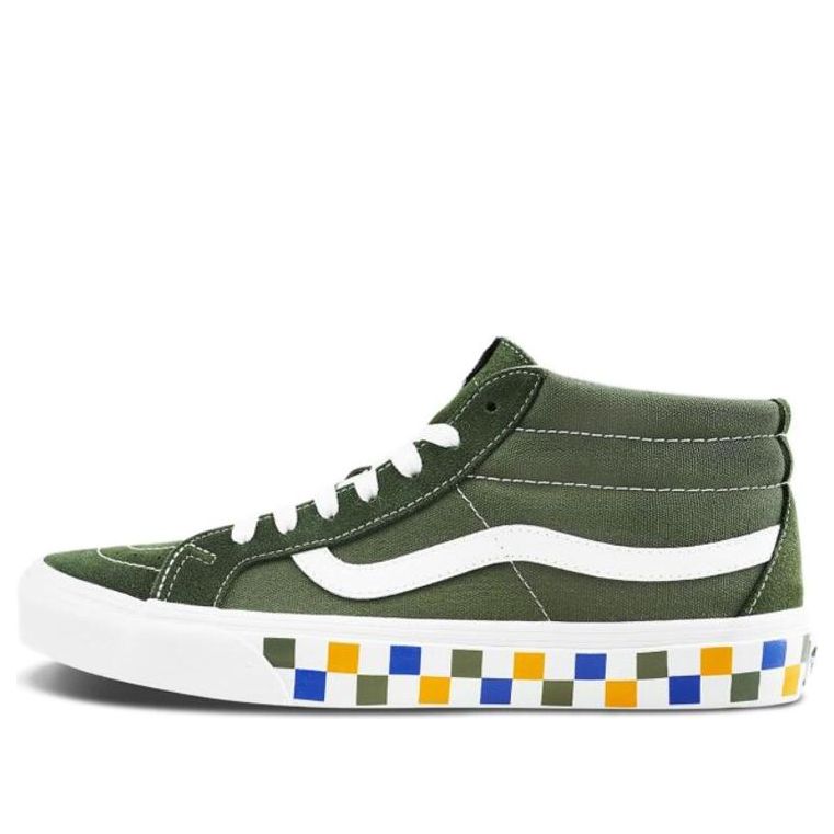 Tenisky a topánky Vans Sk8-Mid Reissue Zelené | VN0A391F2BN