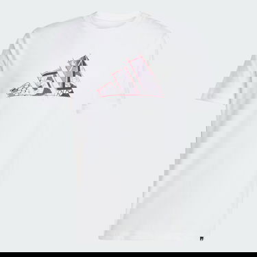 Tričko adidas Performance Logo Graphic T-Shirt Biela | JJ3935, 3
