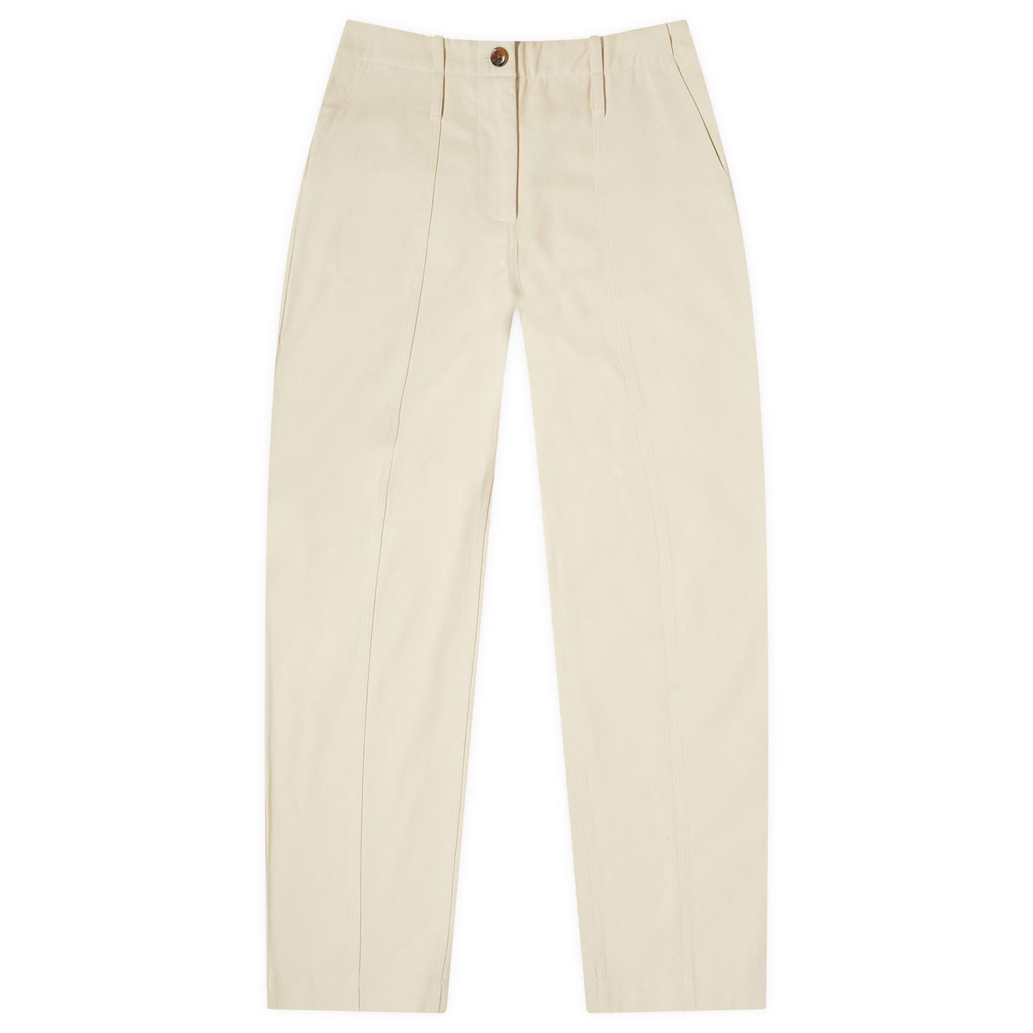 Nohavice Samsoe Samsoe Samsøe Samsøe Sadide Workwear Trousers Béžová | F24200101-110108TCX, 1