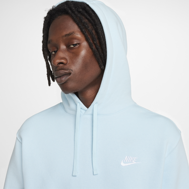 Mikina Nike Club Fleece Sweatshirt With Hood Tyrkysová | BV2654-474, 4