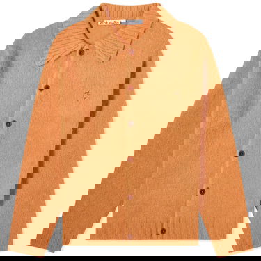 Sveter Acne Studios Kabriel AS Shetland Cardigan Oranžová | B60294-ADS, 0