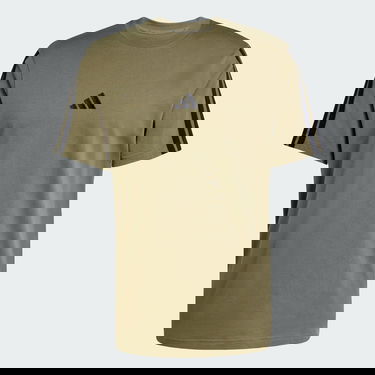 Tričko adidas Performance 3-Stripes Jersey T-Shirt Zelené | JW1947, 4
