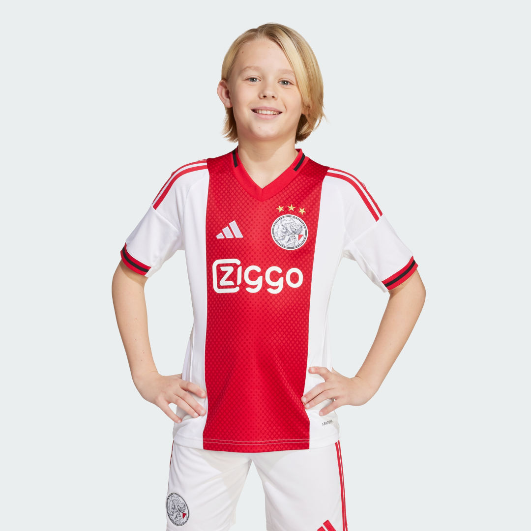 Dres adidas Performance Ajax Amsterdam 25/26 Home Jersey Kids Červená | JI7217, 0