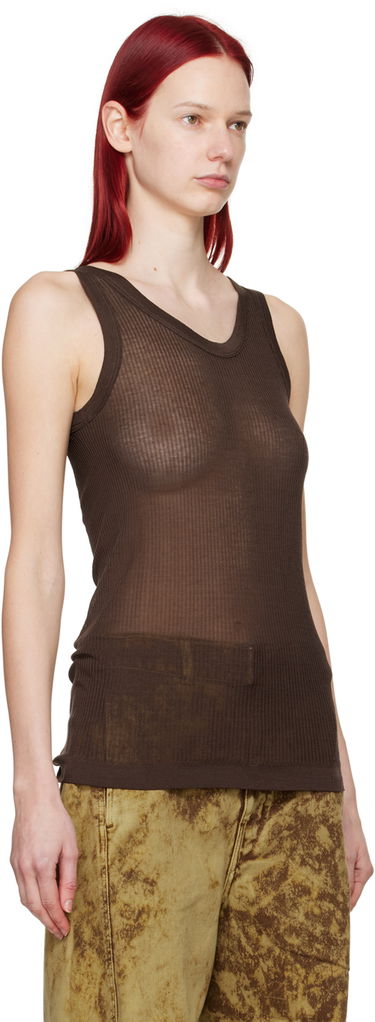 Tielko LEMAIRE Seamless Tank Top Hnedá | TO1156 LK1017, 3